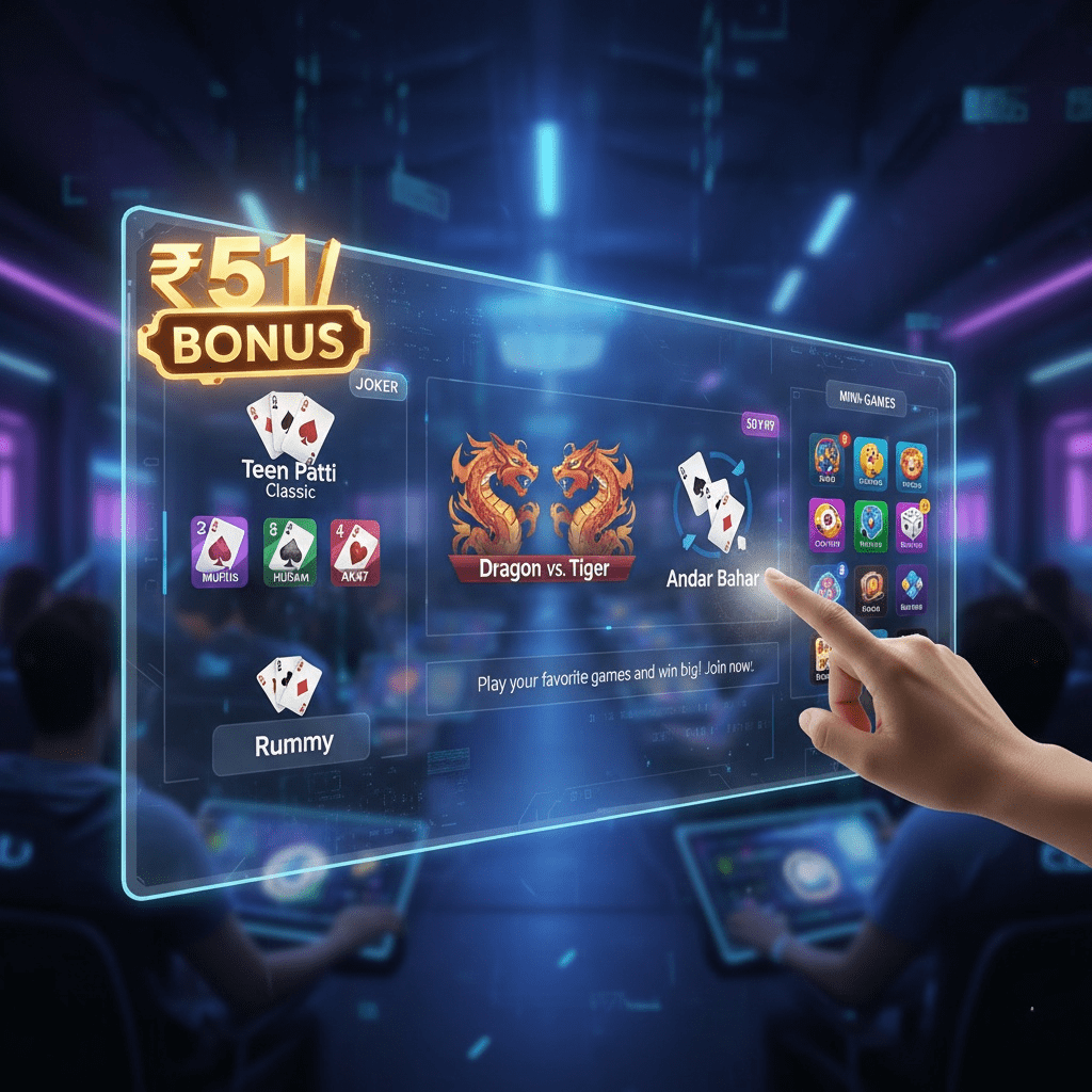  Games You Can Play with the ₹51 Bonus